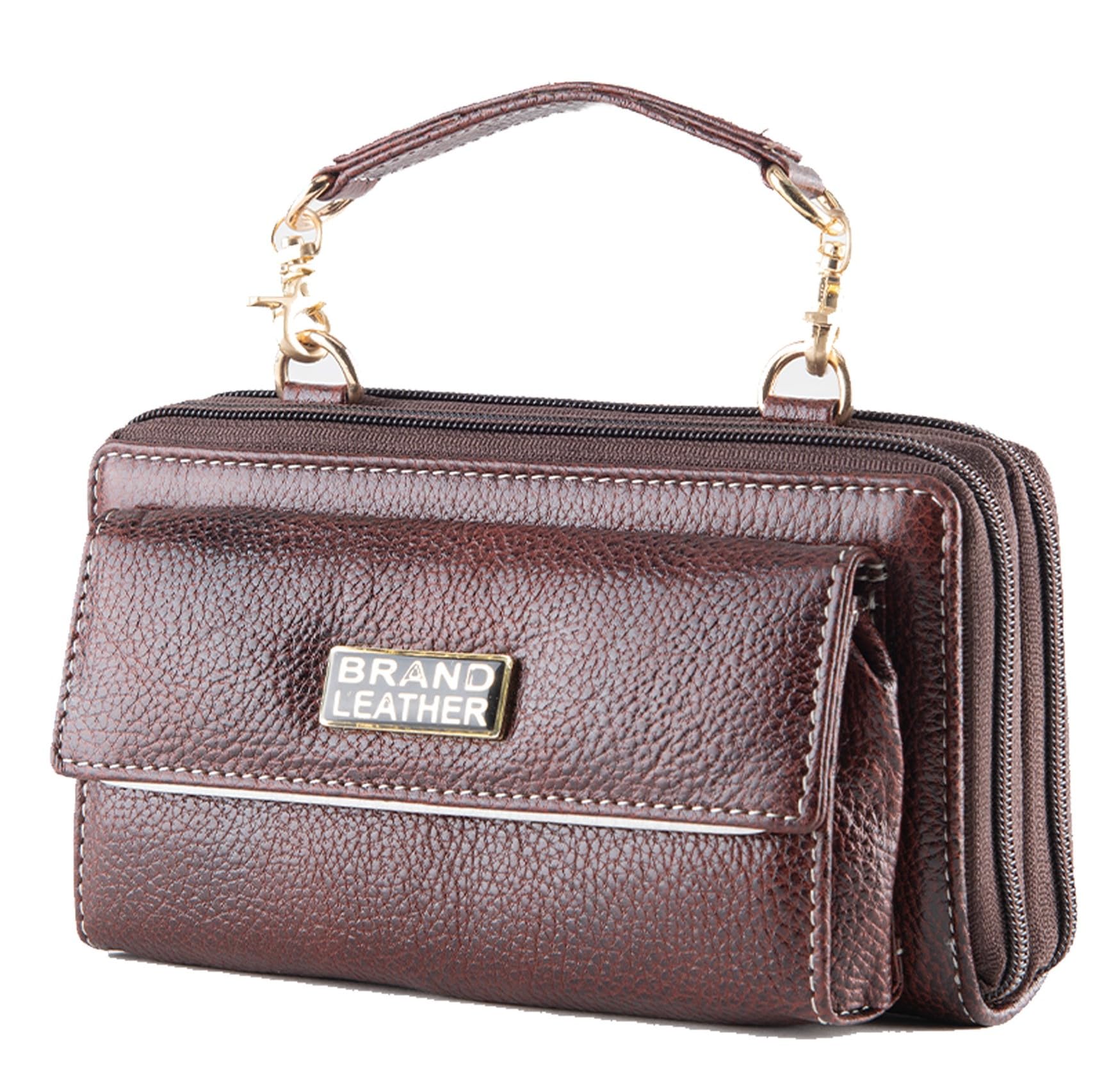 brand leather Genuine Leather Clutch Handbags for Women trendy Latest Ladies Purse Wallet for Party Wedding handheld bags for women small size-picture-38