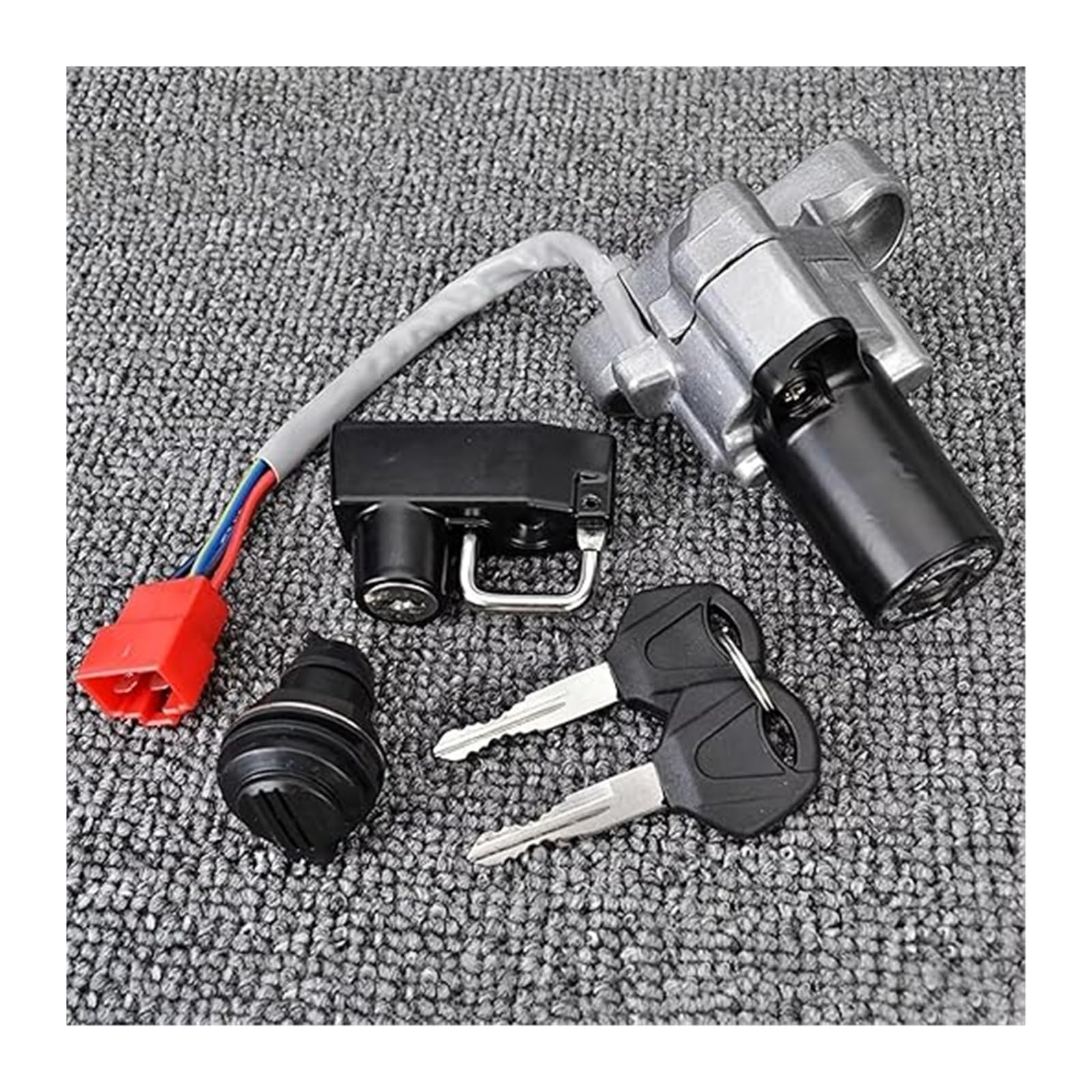 Interruttore Di Accensione Blocco Interruttore Accensione Personalizzato Carburante Benzina Serratura Sella Per XVS125 Per XVS250 Per XVS400 C Per XVS650 Per Drag Star Per Classic
