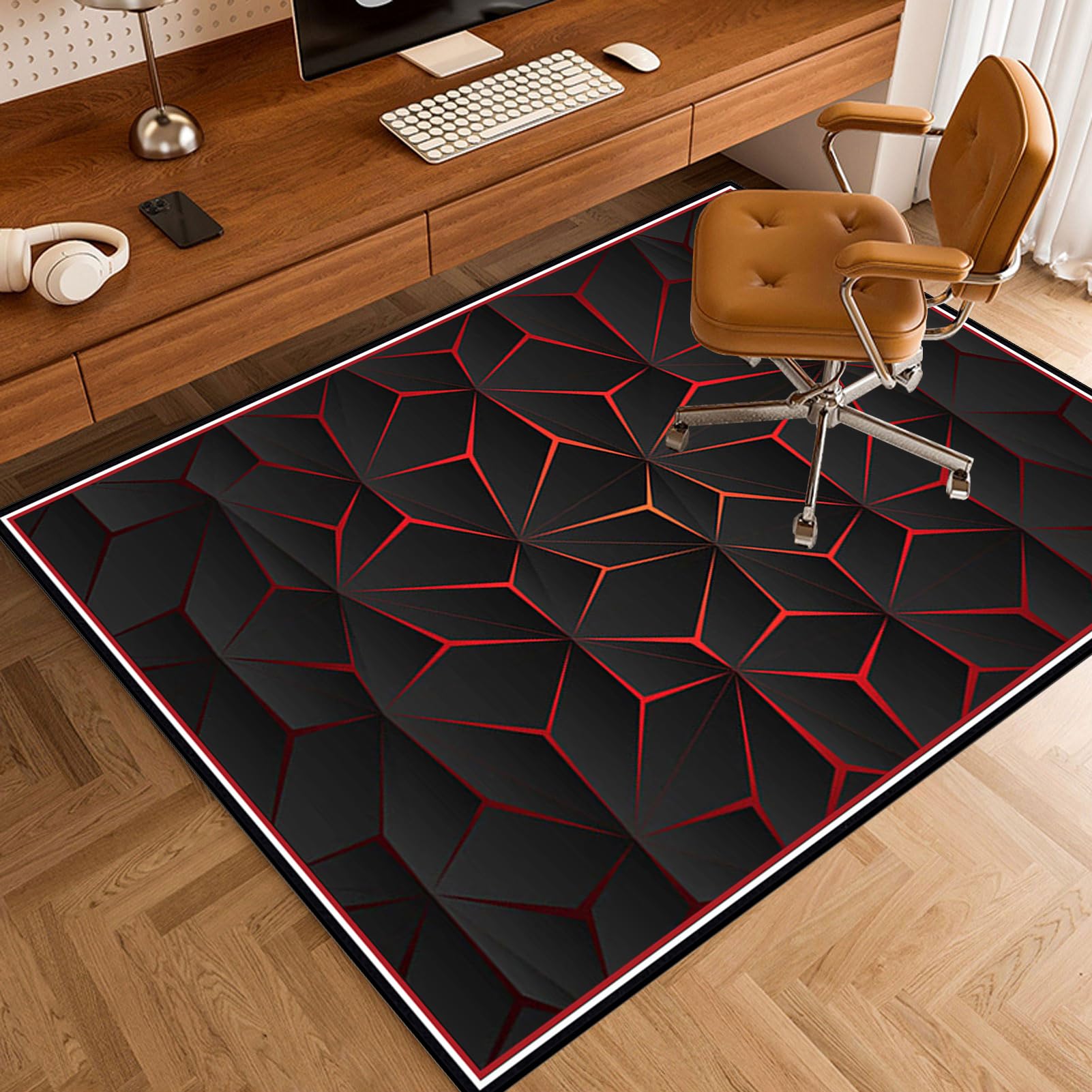 Tapis Chaise Bureau 120x160 Cm - Protection Sol Antidérapant, Tapis Gaming Et Bureau