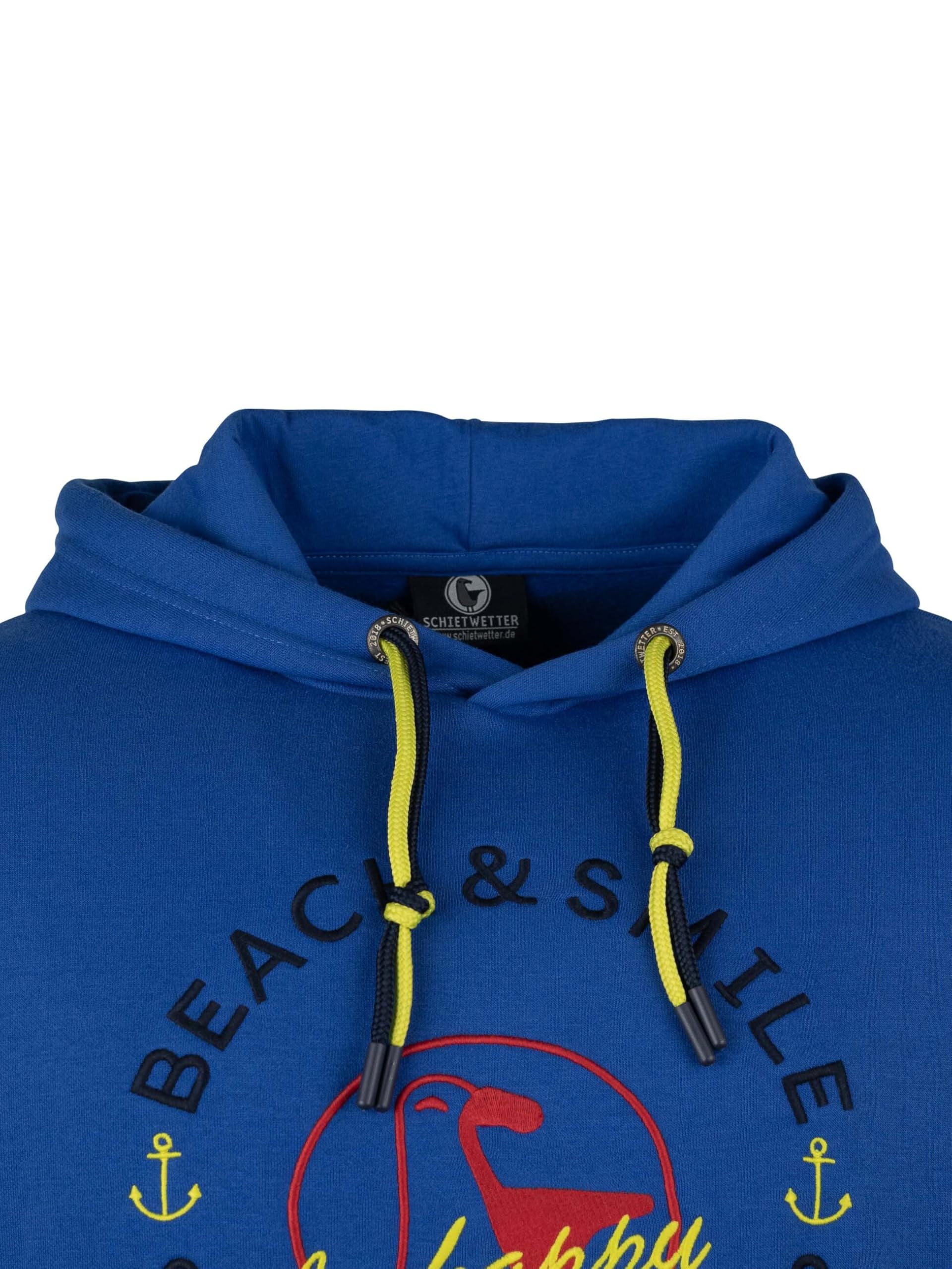 SCHIETWETTER Herren Hoodie Haifisch Klaus