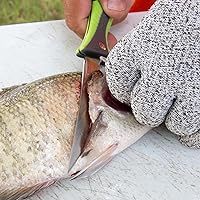 Vista 6 de Smith's RegalRiver - Cuchillo de filete flexible plegable de 4 pulgadas - Verde - Hoja de bloqueo de acero inoxidable - Cuchillo de bolsillo