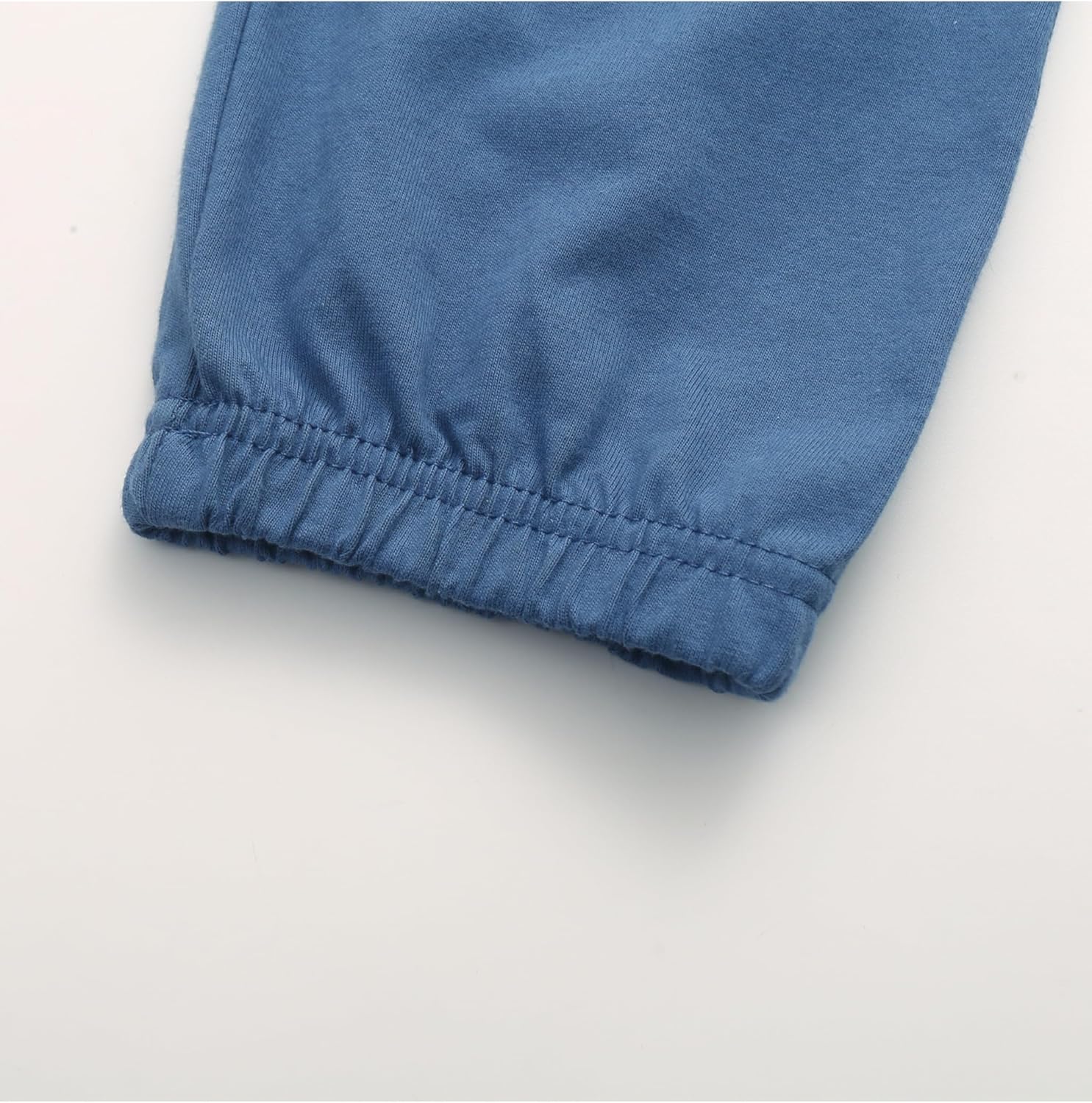 GFQLONG 4 Pack Toddler Boys and Girls Cotton Pants Lightweight Trousers, Kids Summer Casual Solid Sweatpants with Drawstring - Image 5