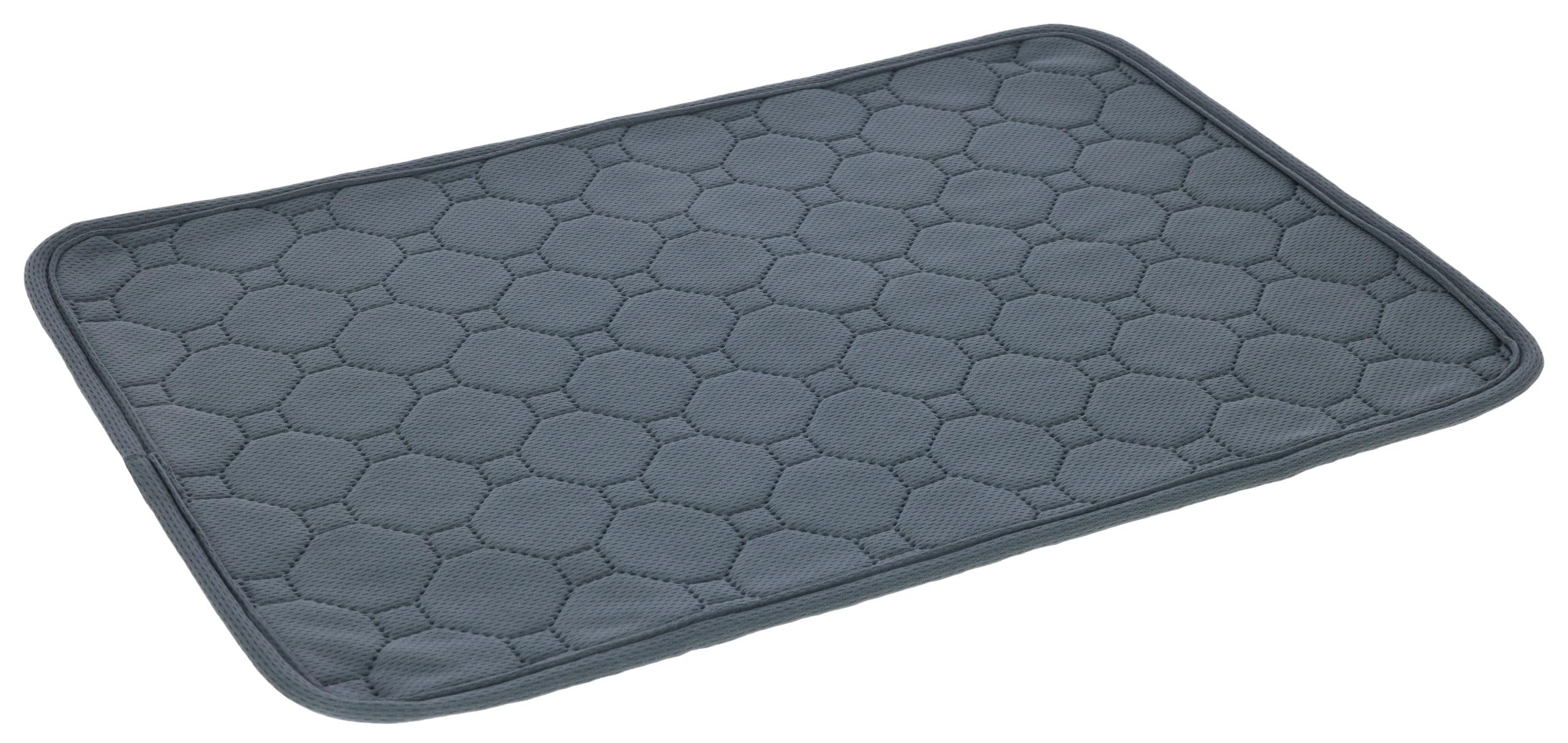 Kerbl Pet Tapis urinaire, pour Animaux domestiques souffrant d'incontinence, Absorbant, Lavable en Machine, Antidérapant, pour Caisse de Transport et lit de Chien, Gris, 40x28 cm