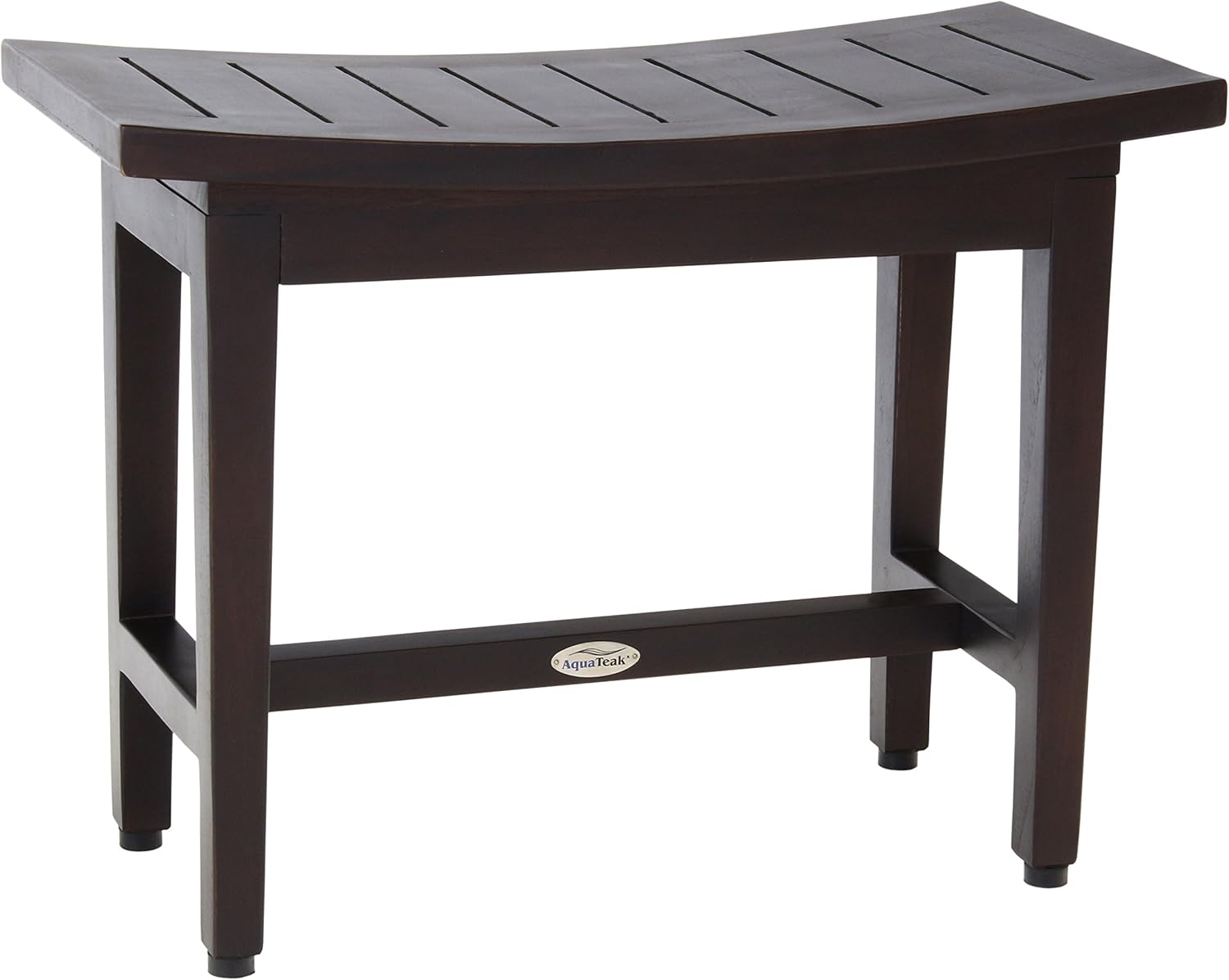 AquaTeak Patented 24" Maluku Lotus Mocha Teak Shower Bench Amazon.ca