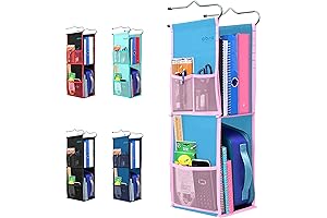 ABRA 2 Shelf Hanging Locker Organizer for Middle Schoolers