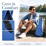 Miwayer Ukulele Case 15MM Heavy Sponge Padding Waterproof Dustproof Shockproof Ukulele Bag for Concert Soprano Tenor Ukulele