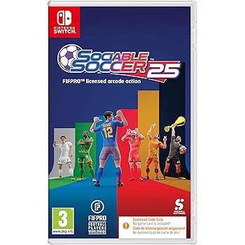 Sociable Soccer 25 (Code in a Box) (Nintendo Switch)