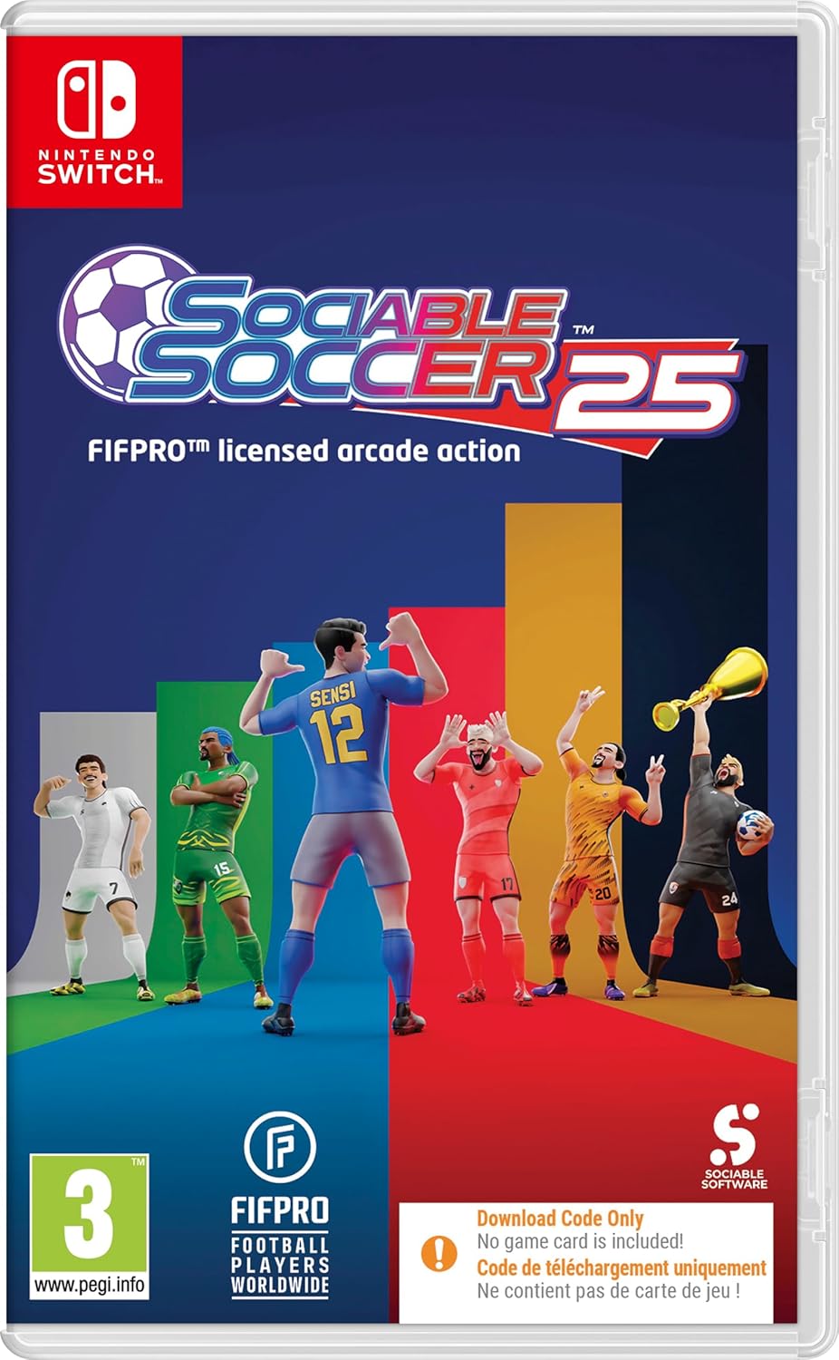 Sociable Soccer 25 - Switch Code in a Box