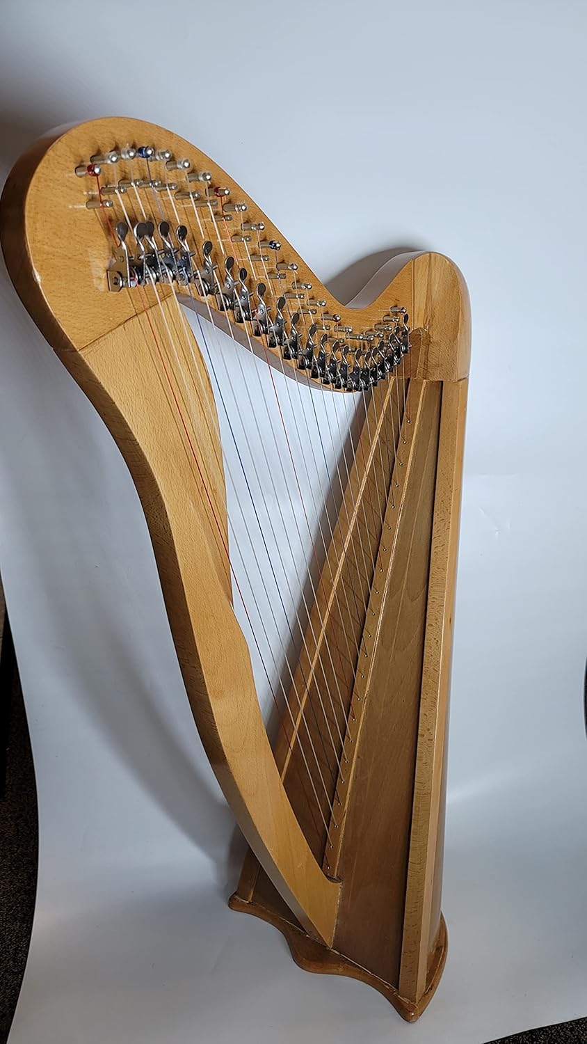 Classical Harp 9-String Celtic Harp (Rosewood) - Perfect Starter