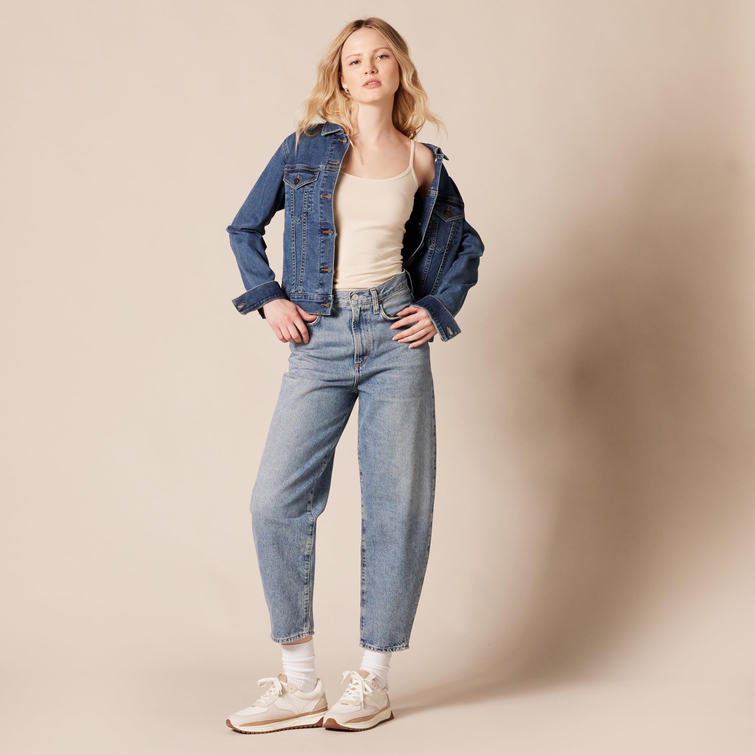 Amazon Essentials Canotta vestibilità Slim Donna, Pacco da 4