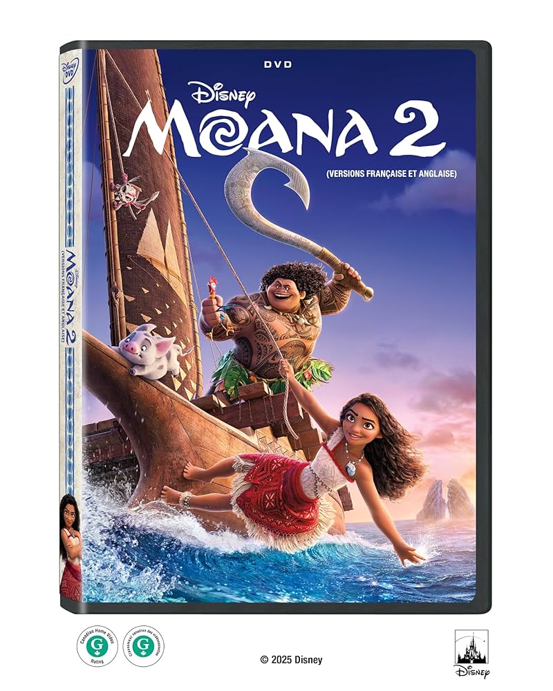 【USディズニー】モアナ2オール Moana 2 (Bilingual): Amazon.ca: David Derrick Jr., Yvett