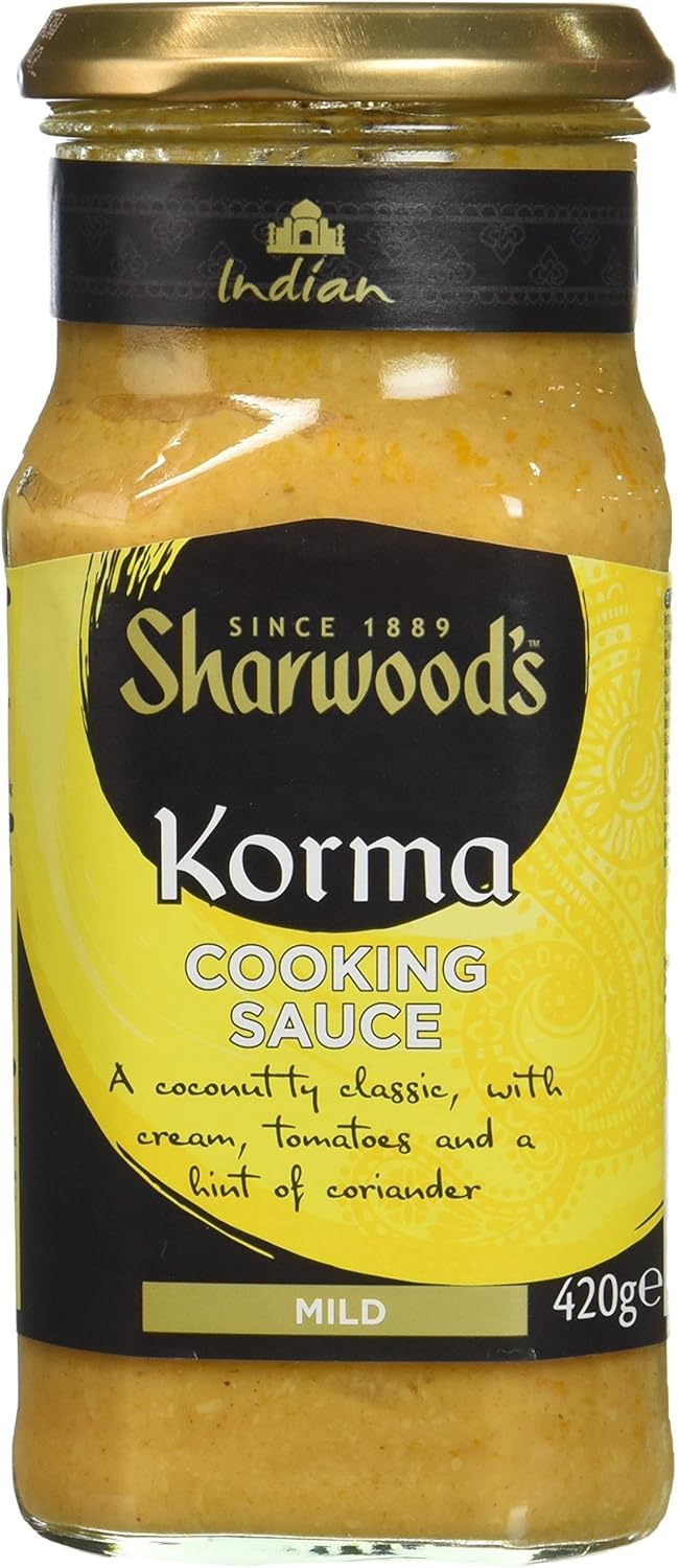 SHARWOOD'S Sauce Curry Korma Cuisine Indienne Curry Facile à