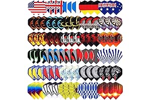 Standard Dart Flights with Precision and Durability