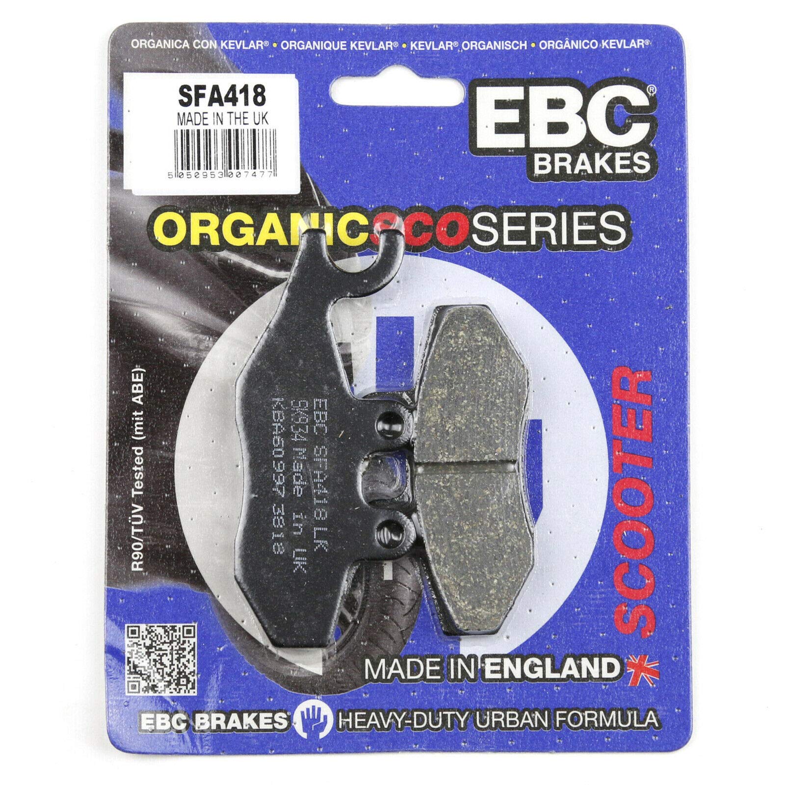 EBC Front brake pad dex X9 125 Evolution 05-07