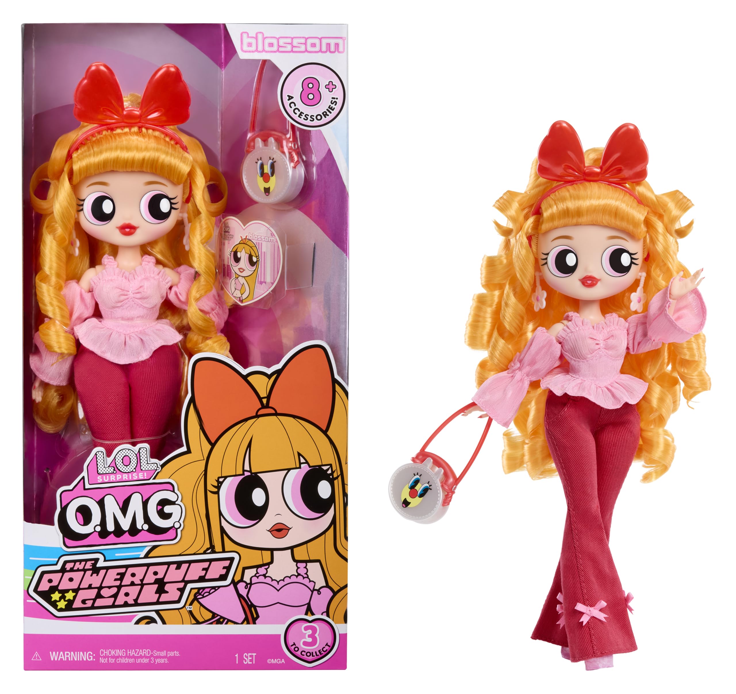 L.O.L. Surprise! OMG The Powerpuff Girls Doll - Blossom