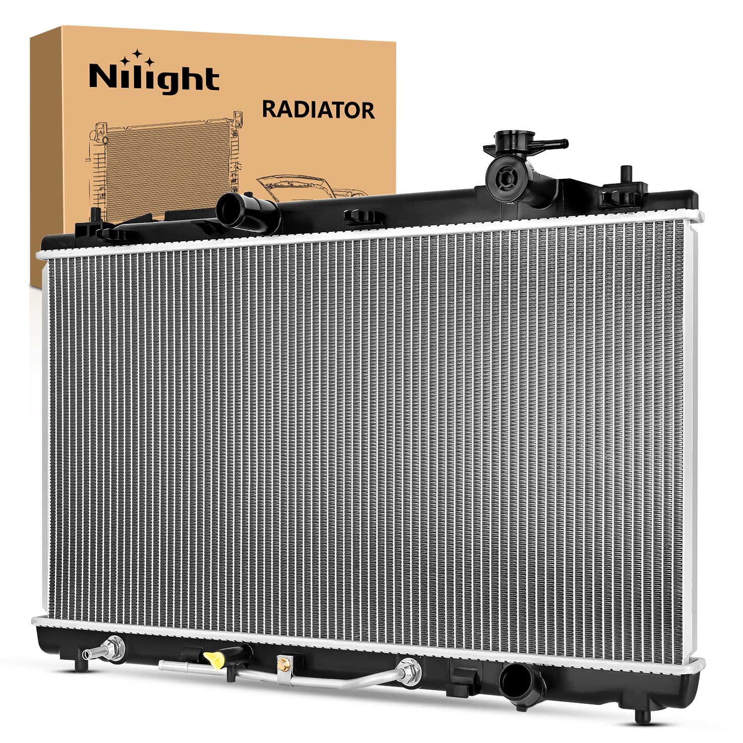 Nilight Radiator for Toyota Venza Avalon Camry Lexus ES350 3.5L 2005-2015