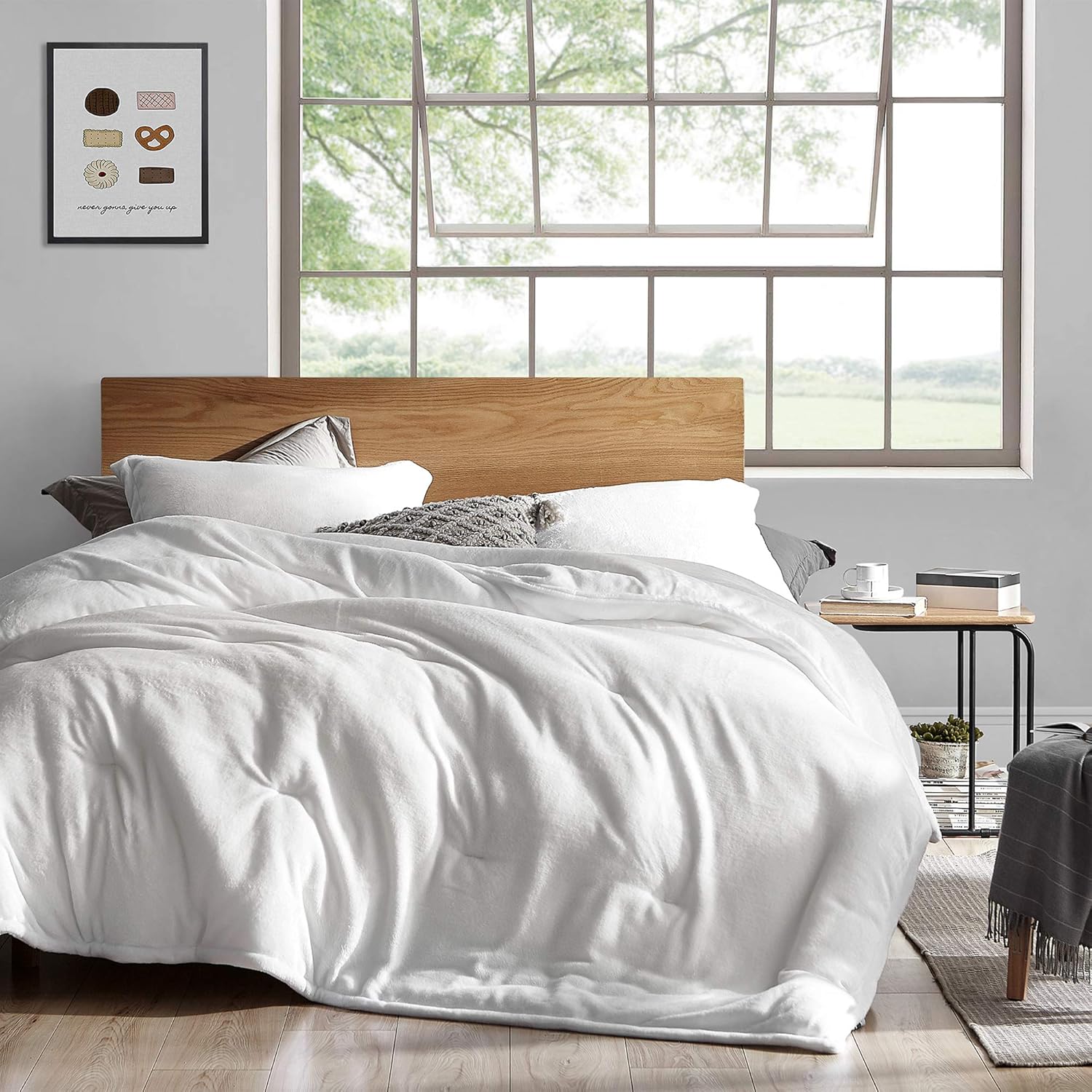 Byourbed Touchy Feely - Coma Inducer® Oversized King Comforter Set - White