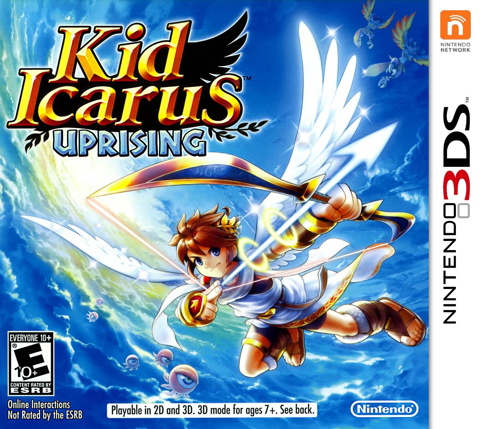 稀少品 新品 未開封 3DS KID ICARUS UPRISING北米版 Amazon.com: Kid Icarus: Uprising (Renewed) (EU Version) : Video Games
