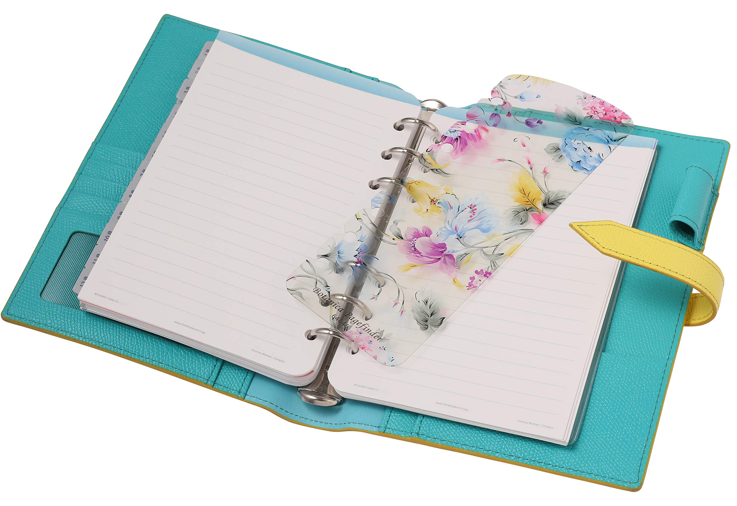 Amazon.com : Franklin Planner Botanica Page Finder 2 64646 Compact