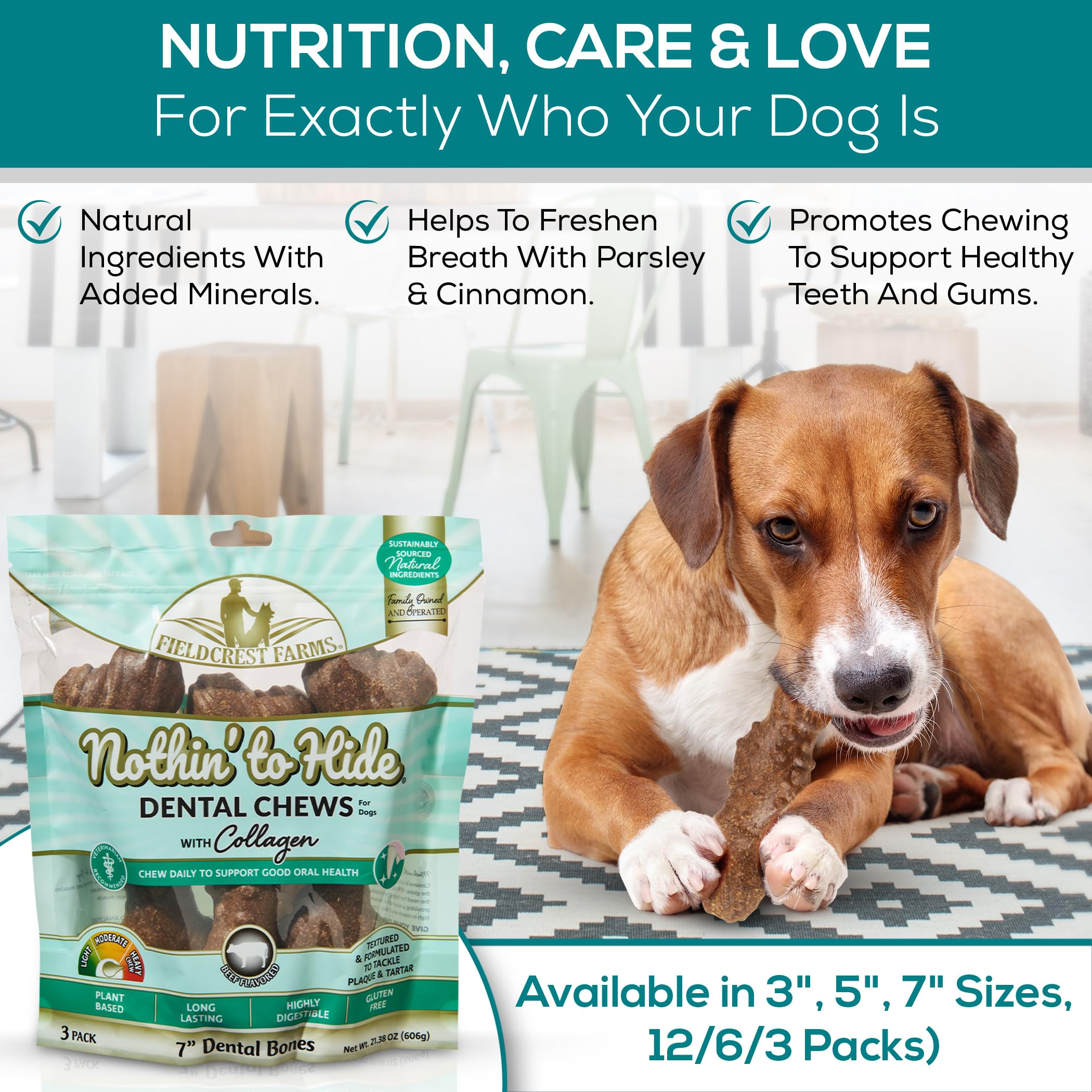 best natural dental chews for dogs