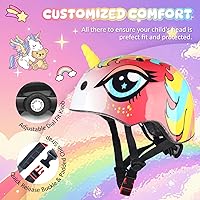 Vista 18 de Casco de bicicleta para niños pequeños, ajustable y multideportivo para niños y niñas, 2 tamaños