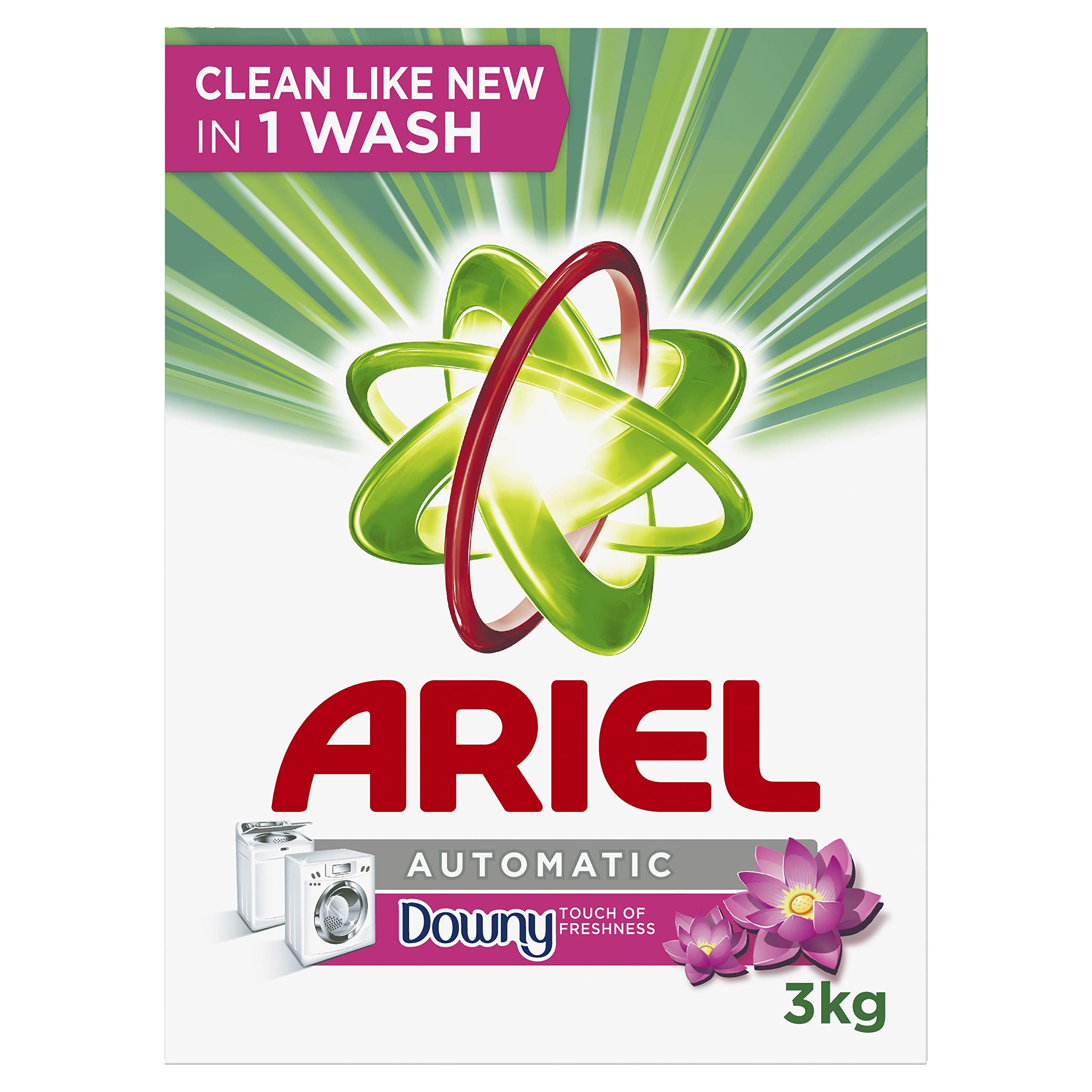 Ariel Automatic Powder Laundry Detergent Touch of Freshness Downy 3kg