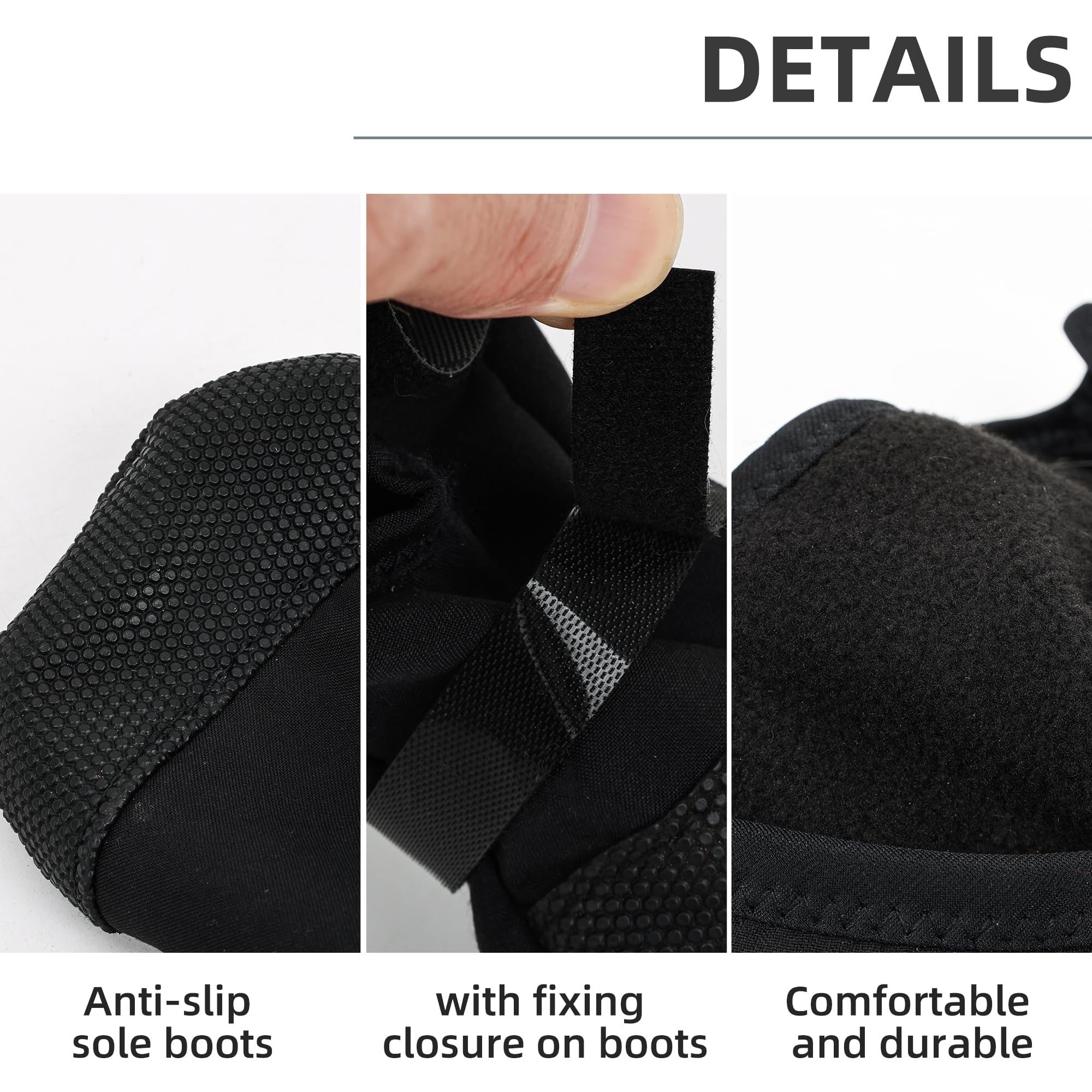 Chaussette de Protection en Silicone pour Chien,Chaussures pour Chien,Botte de Protection pour Chien,Chirurgical Housses de Protection des blessures,Bottes de Protéger pour Chiot Petits Moyens (M)