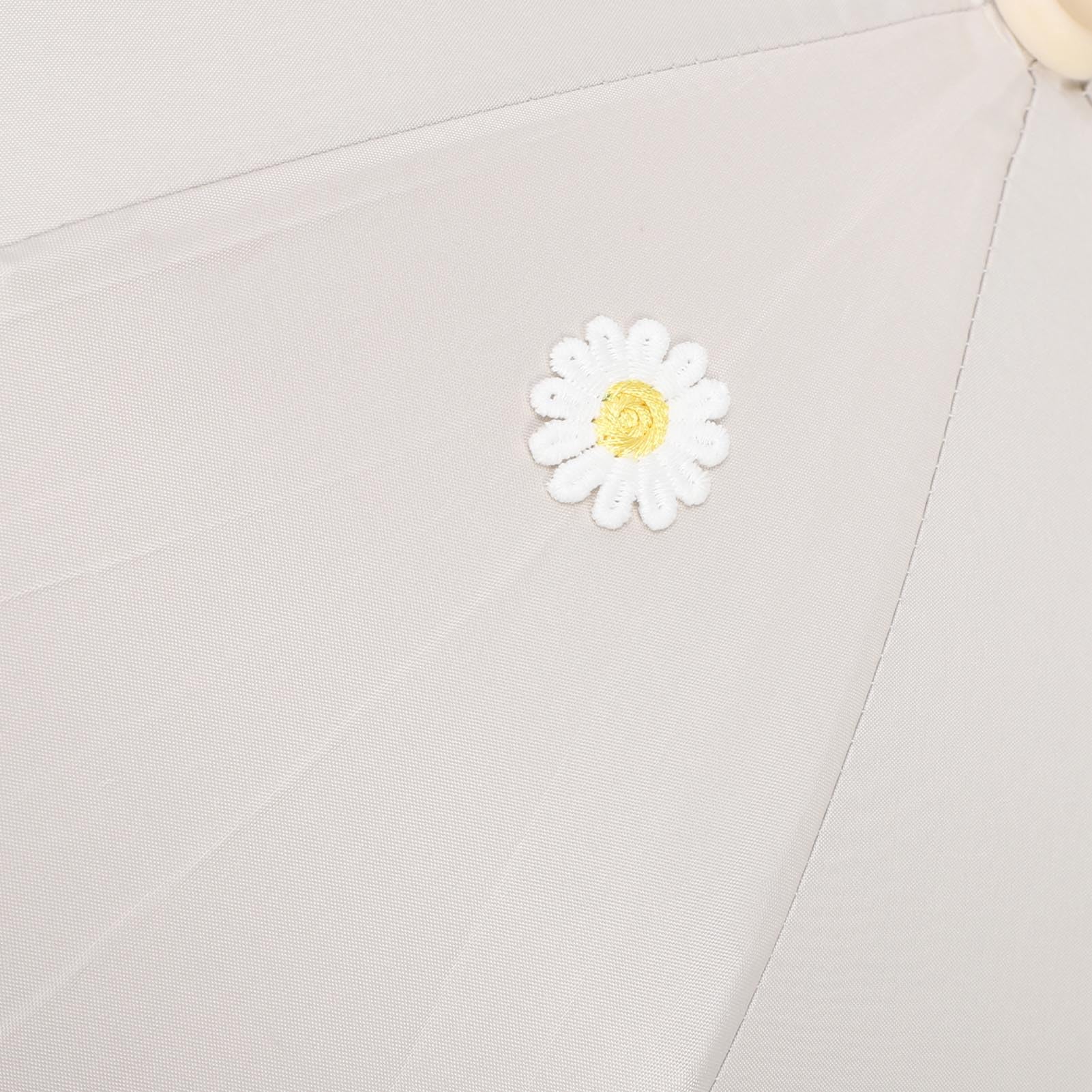 Parasol de Poussette pour bébé, Accessoire de Poussette Facile et Polyvalent pour les Amis avec des Nourrissons, Parapluie de Soleil en Tissu Oxford avec des Glands (Beige avec