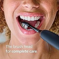 Vista 3 de Philips Sonicare A3 All-in-One - Cabezales de cepillo de dientes eléctricos de repuesto genuino, negro, paquete de 4 unidades de suministro para un