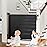 PRObebi Retractable Baby & Dog Gate - Extends to 72 Wide, 34 Tall, for Stairs, Doorways, Hallways, Outdoor, Deck, Porch