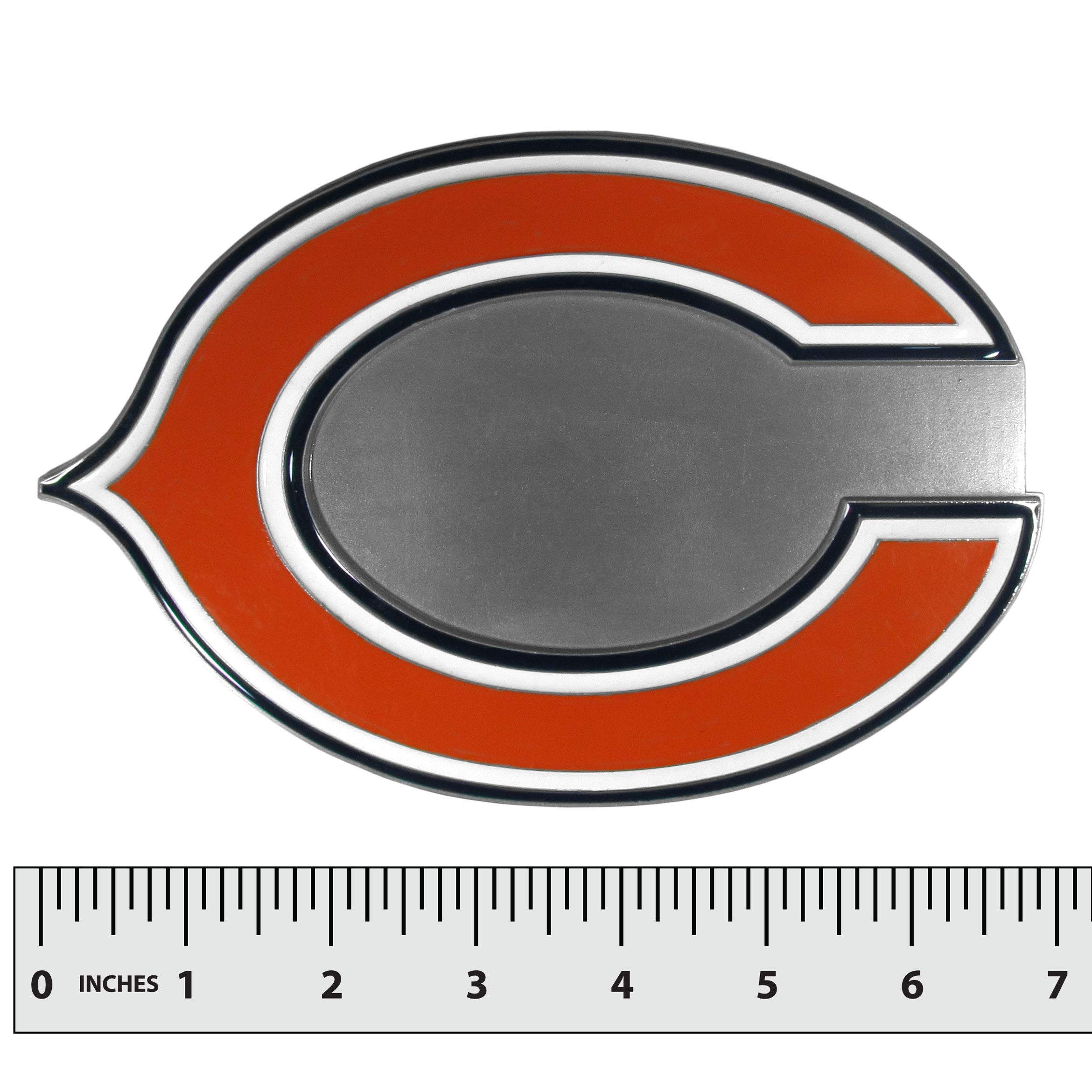Siskiyou Sports NFL Chicago Bears Unisex Große Anhängerkupplungsabdeckung Klasse II und Klasse III Metallstecker, Blau, Klasse II & III (FTHS005S)