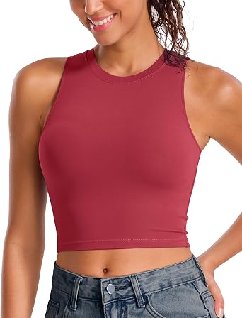BAYDI NUDI High Neck Longline Sports Bra for Women