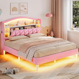 ADORNEVE LED Princess Bed
