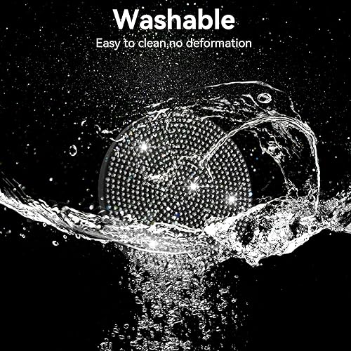 Miniatura 4 de SINGARO Portavasos brillantes para automóvil, 4 portavasos antideslizantes universales, posavasos decorativos integrados, accesorios interiores de