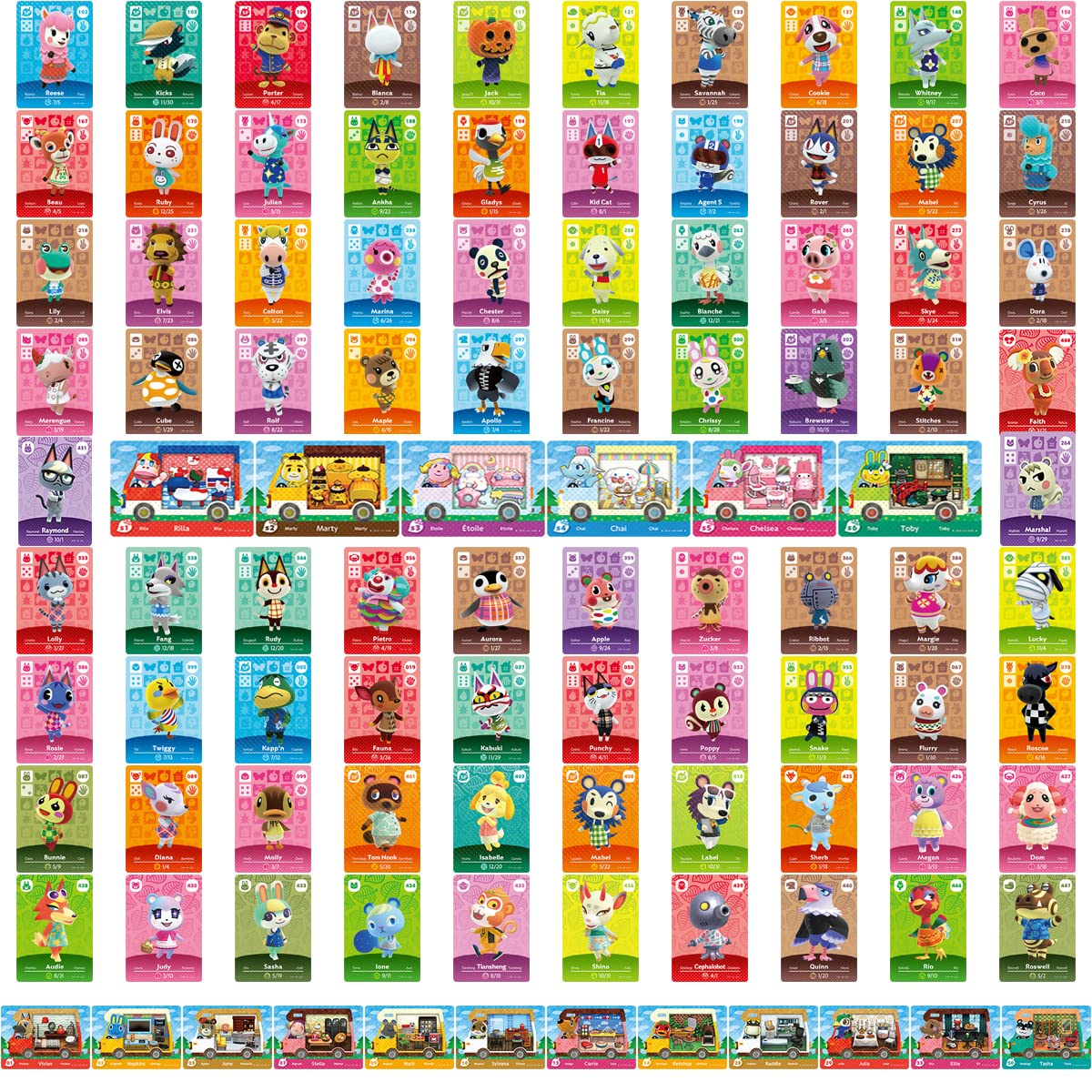 100 NFC Cards for Animal Crossing Nintendo Switch Nigeria Ubuy