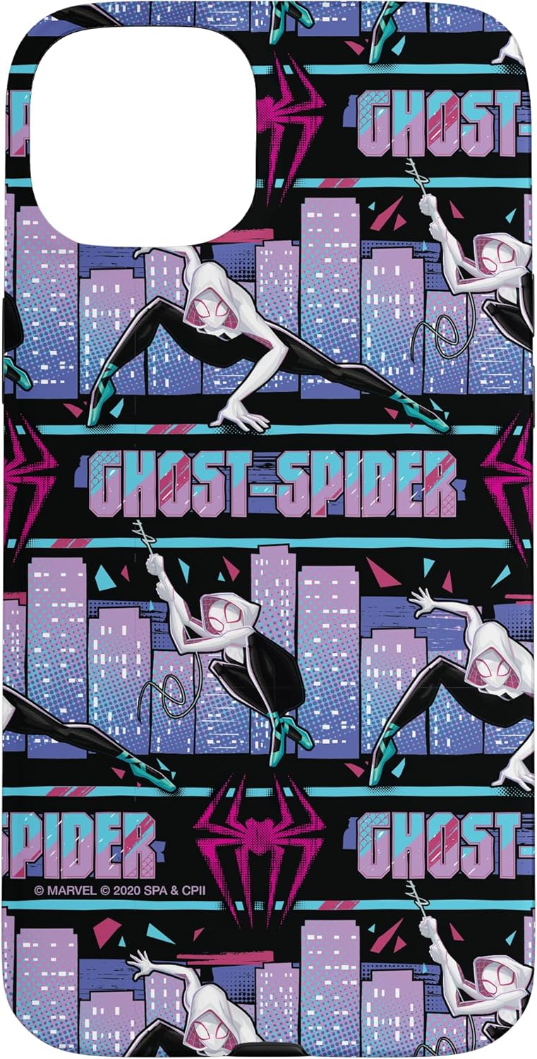 iPhone 13 Marvel Spider-Man Into the Spider-Verse Ghost-Spider Print Case