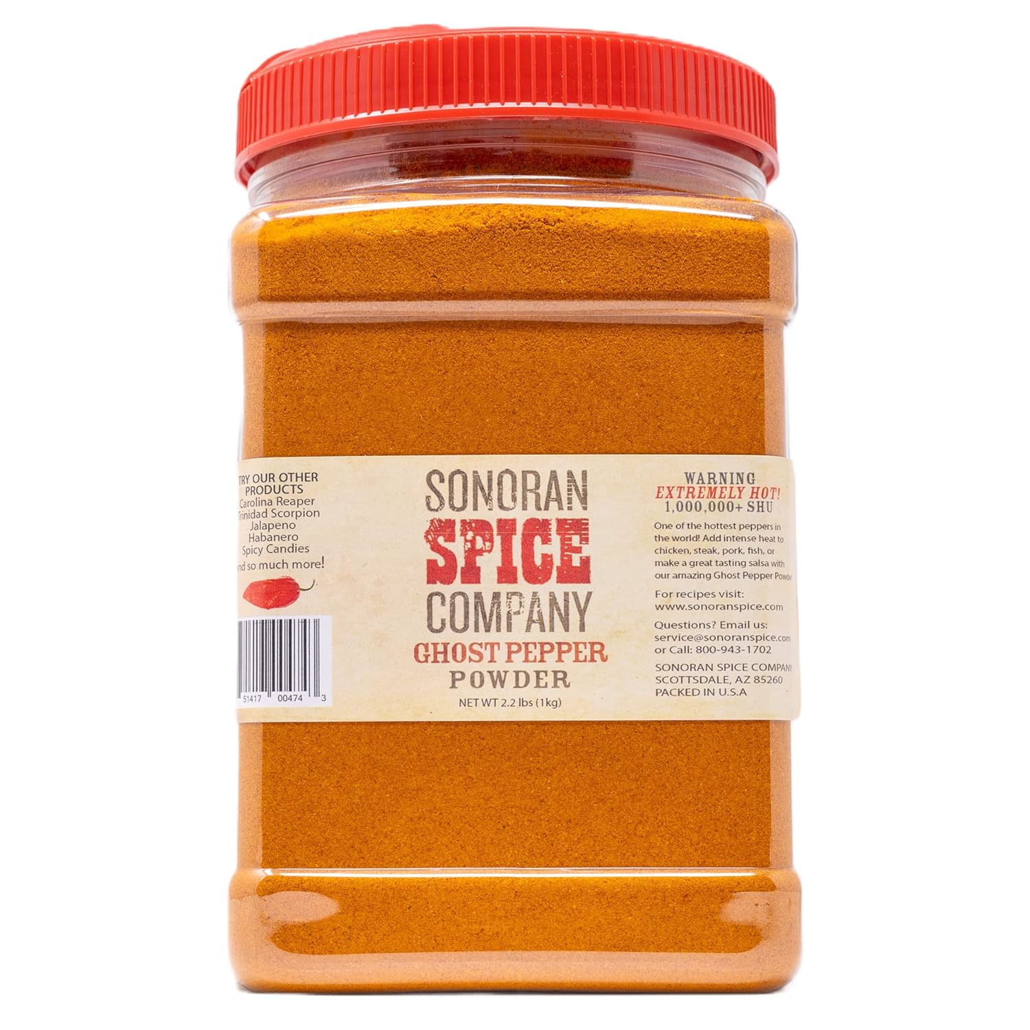 Sonoran Spice Ghost Pepper Powder - 1 Kg