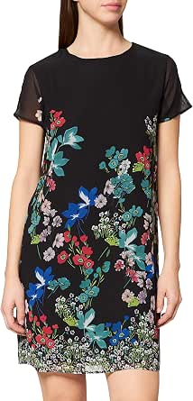 Robe Débardeur Marron DESIGUAL Taille 38 - En Ramie, Style Midi, Occasion TBE