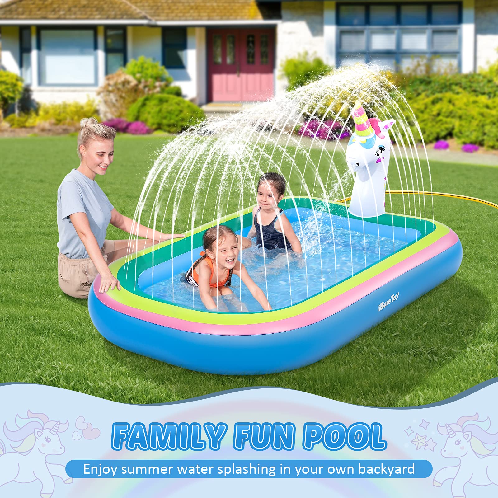 Kickball Raimbow Small Pvc Ball Soft Play Inflated Playground Ball Kickball, Rainbow ...