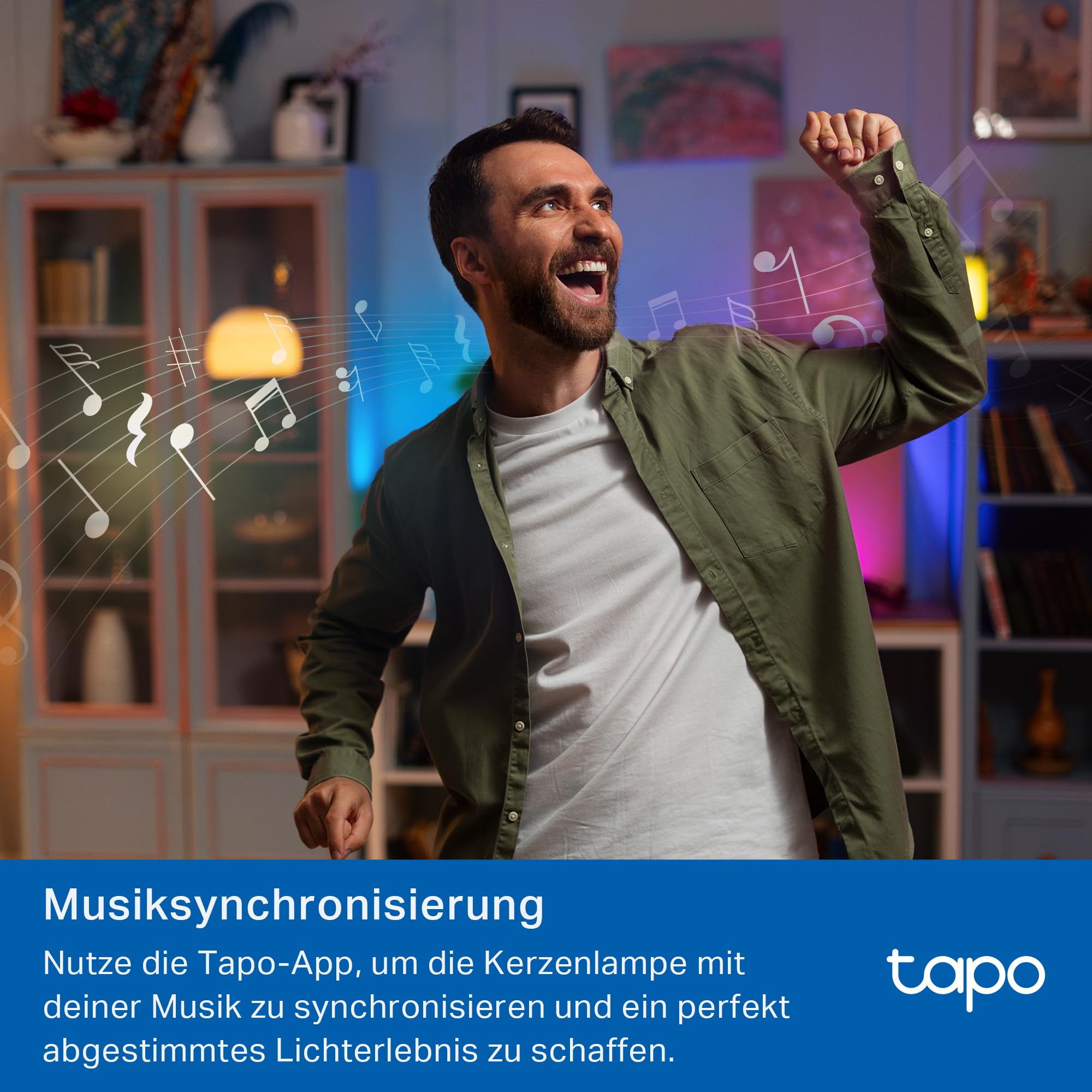 Tapo L430C(4-pack) Smarte WLAN Glühbirne E14, 470 Lumen, 16 Mio. Farben, dimmbar, Zeitplan & Timer, Energieüberwachung, Kompatibel mit Alexa, Google Assistant und Samsung SmartThings