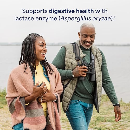 Miniatura 4 de Puritan's Pride Enzima lactasa, digestante de leche y lácteos, suplemento dietético para la digestión y apoyo de energía celular, suministro para 40