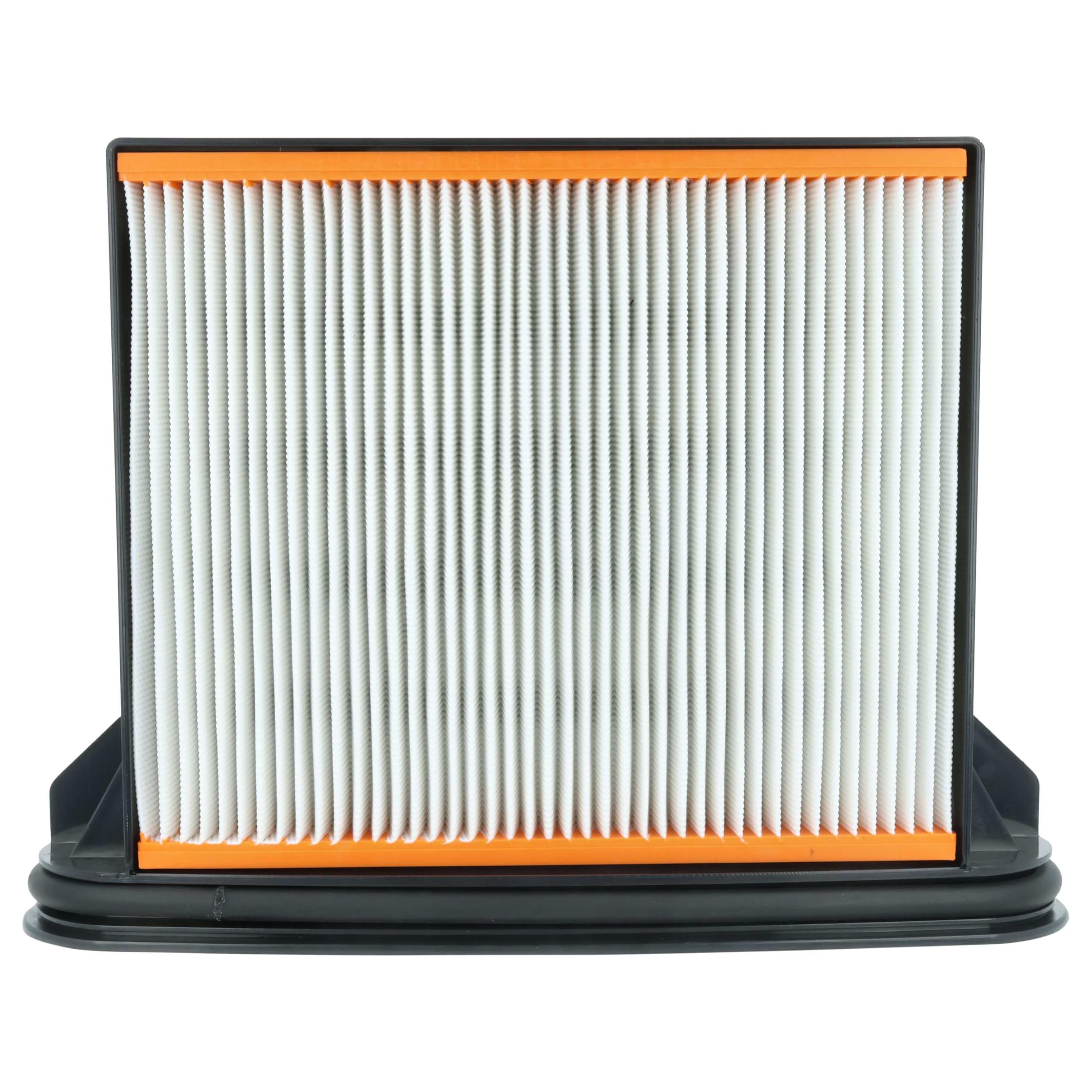 vhbw 10x filtro a pieghe piatte F8 compatibile con 3M unità mobile di aspirazione n. 64396 aspirapolvere, industriale - Elemento filtrante
