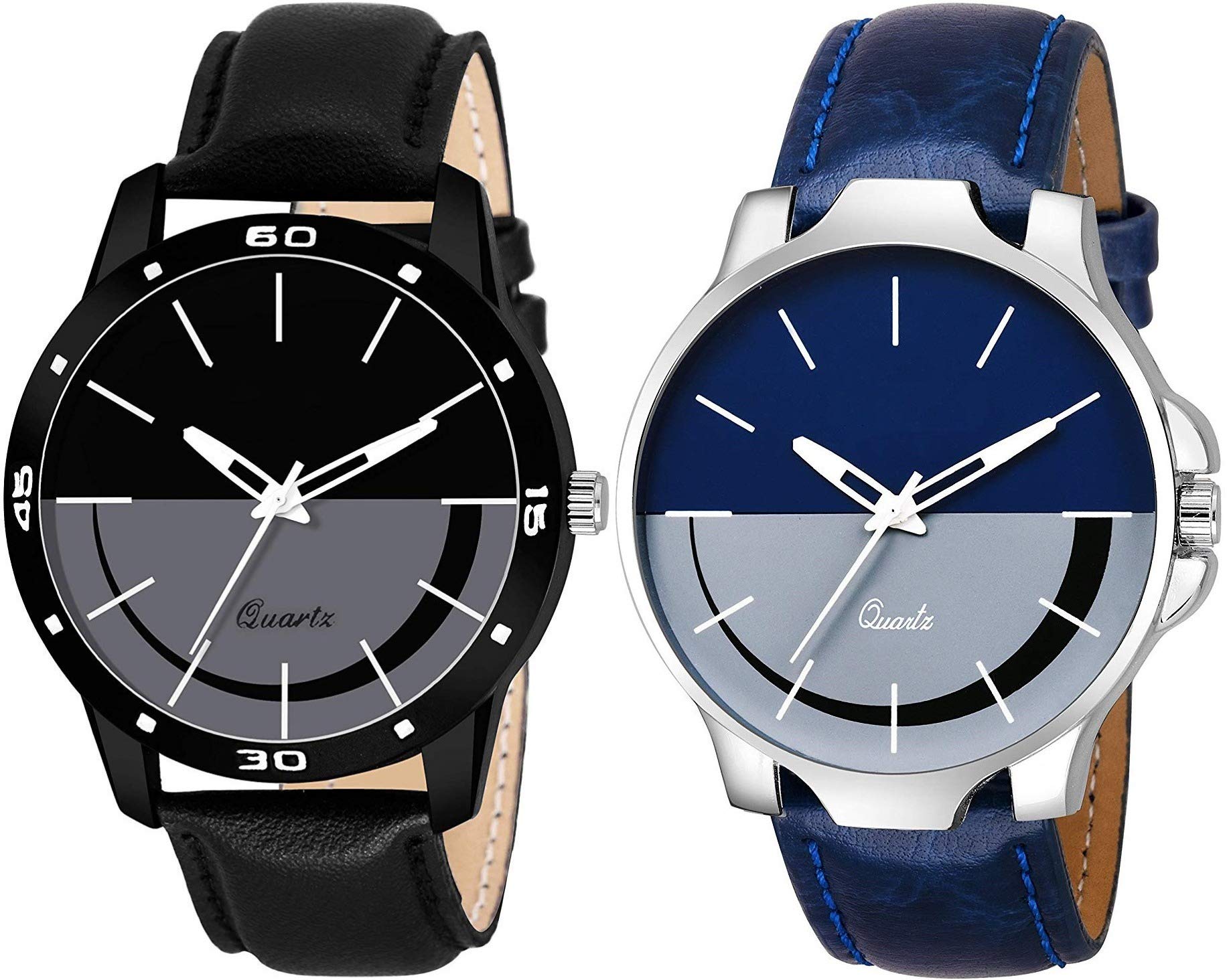 HORCHIS Casual Analog Multi-Color Dial Mens Leather Watch-HORC_ENT_11130; Combo-2 (B08BG3FYKX) Amazon Price History, Amazon Price Tracker