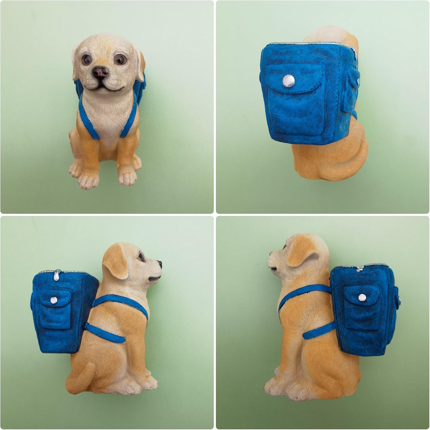 Cute Dog Pen Holder & Desk Organizer,Handmade Non-Toxic Resin Storage Compartment for Office, School & Home | Adorable Gift for Dog Lovers Who Love Functional Pet Decor (Labrador Retriever) - Image 5