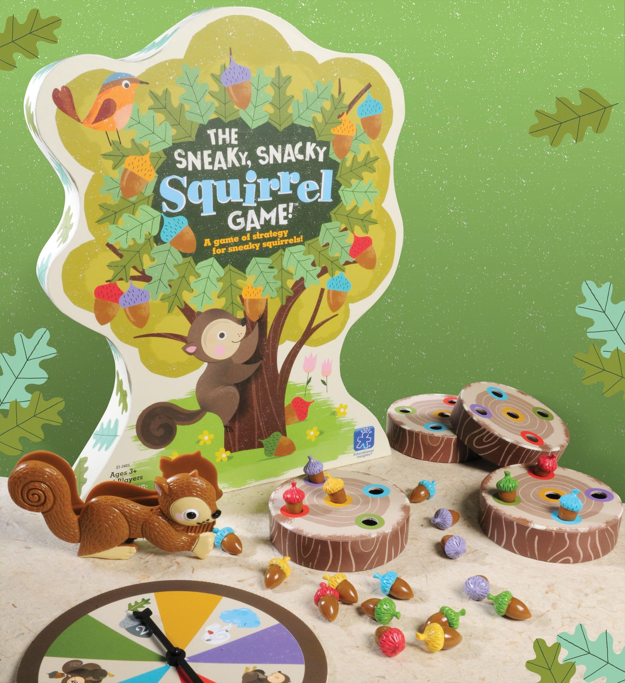 Learning Resources Juego para asociar Colores Sneaky, Snacky Squirrel Game