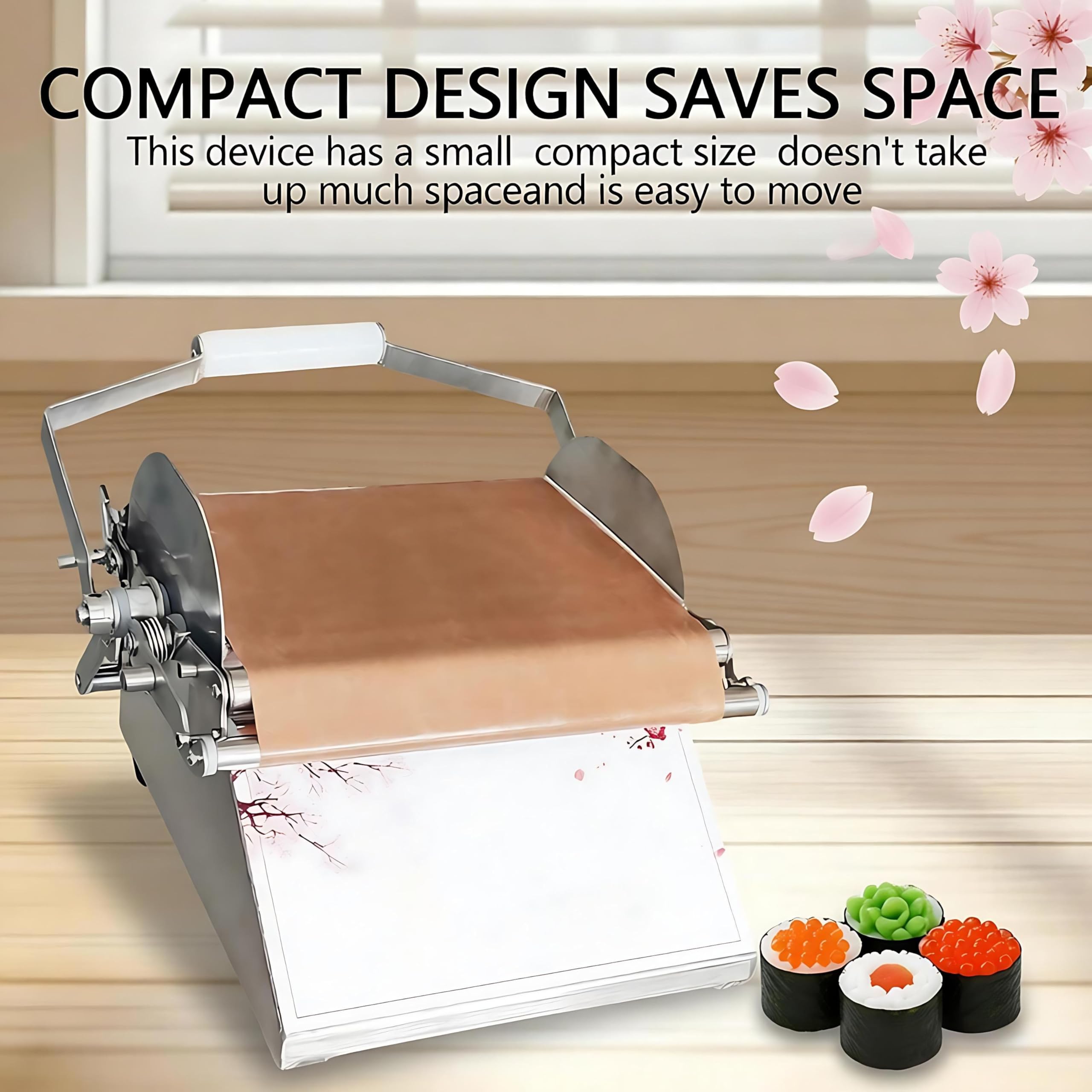 Kit de Fabrication de sushis Professionnel, Machine à Envelopper Les boulettes de Riz et Les algues, Tapis Roulant en Tissu de qualité Alimentaire, Activités manuelles pour Enfants