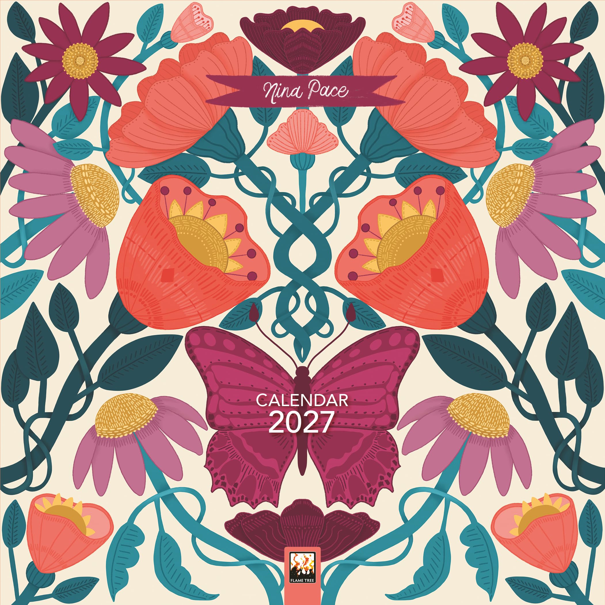 Nina Pace Mini Wall calendar 2027 (Art Calendar)