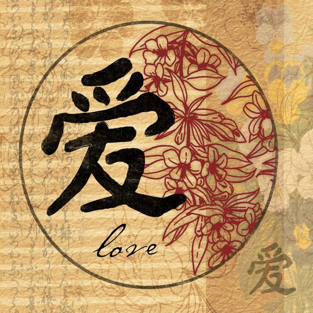 Posterazzi PDXJGSQ177ALARGE Love Photo Print, 24 x 24, Multi