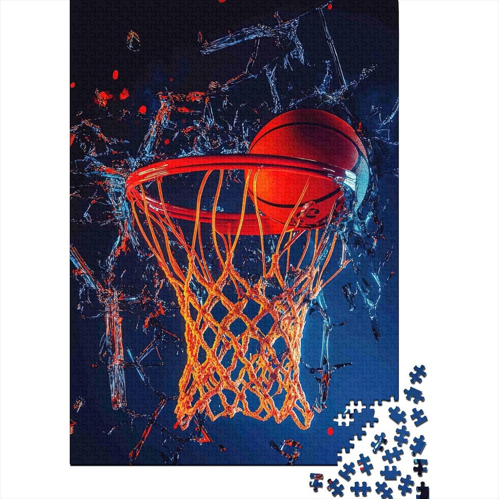 Slam Dunk Basket 1000 Pièces Puzzle Adulte Scène Art Mural Coloré