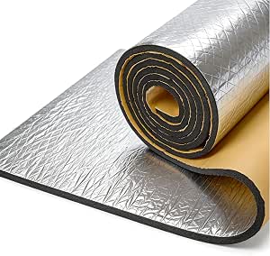 590mil Heat and Sound Deadening Foam Mat 26 Sqft 96inch x39inch